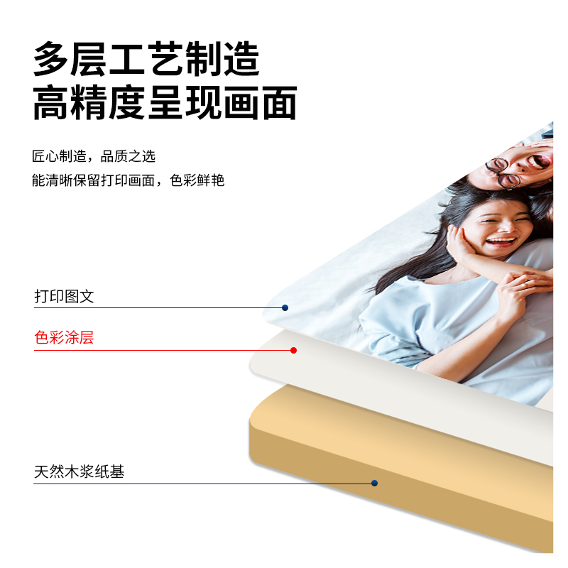 得力3545噴墨打印紙A4-128g/㎡(白)(100張/包)