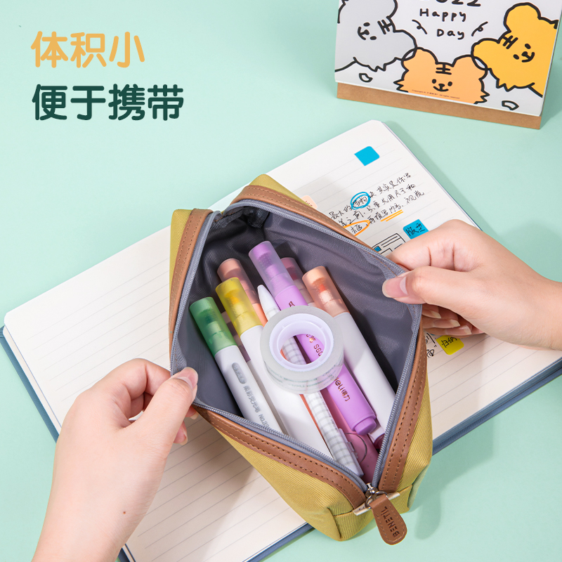 得力30063易撕型文具膠帶18mm*18y*38um(高透)(8卷/筒)