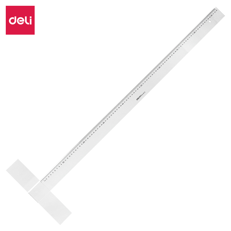得力8412有機丁字尺93cm(只)